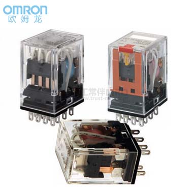 OMRON歐姆龍MY4 DC24微型功率繼電器