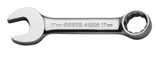 世達工具49201  全拋光兩用短扳手10MM