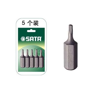 世達工具59454 5件套8MM系列30MM長中孔花形旋具頭TT25
