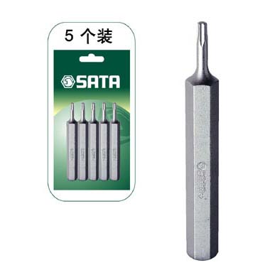 世達工具59536 5件套8MM系列70MM長花形旋具頭T30