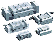 SMC氣缸MXP氣動(dòng)滑臺(tái)